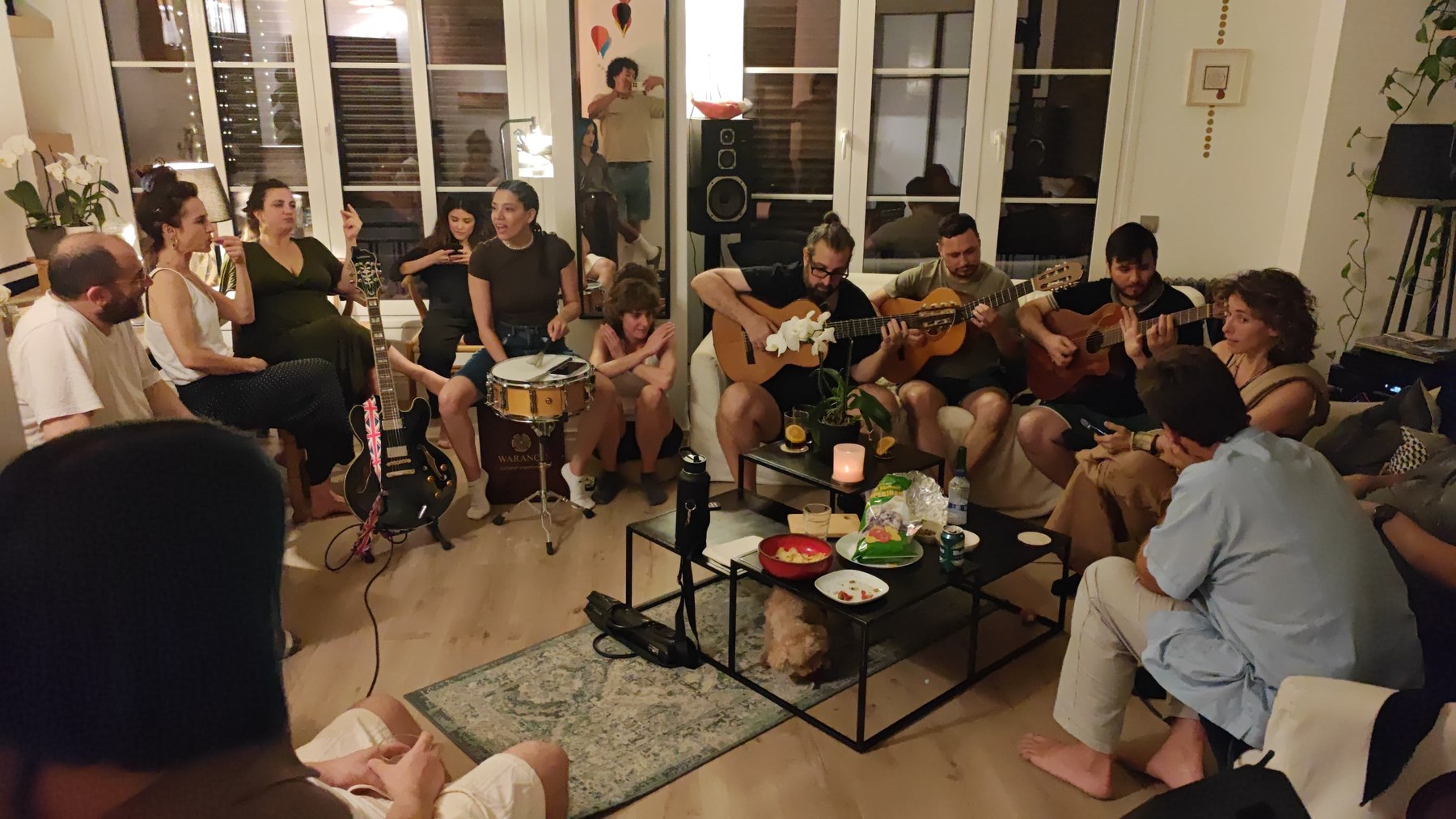 El círculo completo en una Ronda de Casa Corah